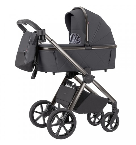 Carrello Omega - wózek wielofunkcyjny, zestaw 2w1 z opcją 3w1 i 4w1 | Excellent Grey